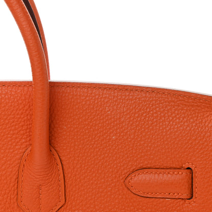 Hermes Togo Birkin 35 Orange 11 of 12