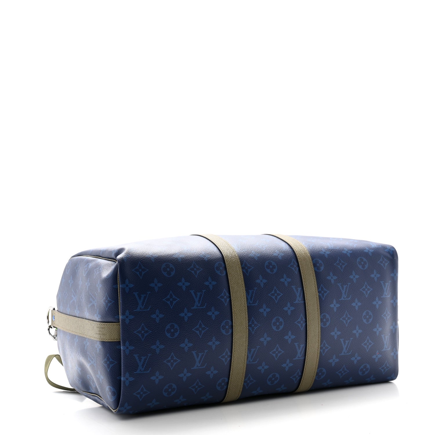 Louis Vuitton Monogram Outdoor Keepall Bandouliere 45 Pacific Blue 3 of 11