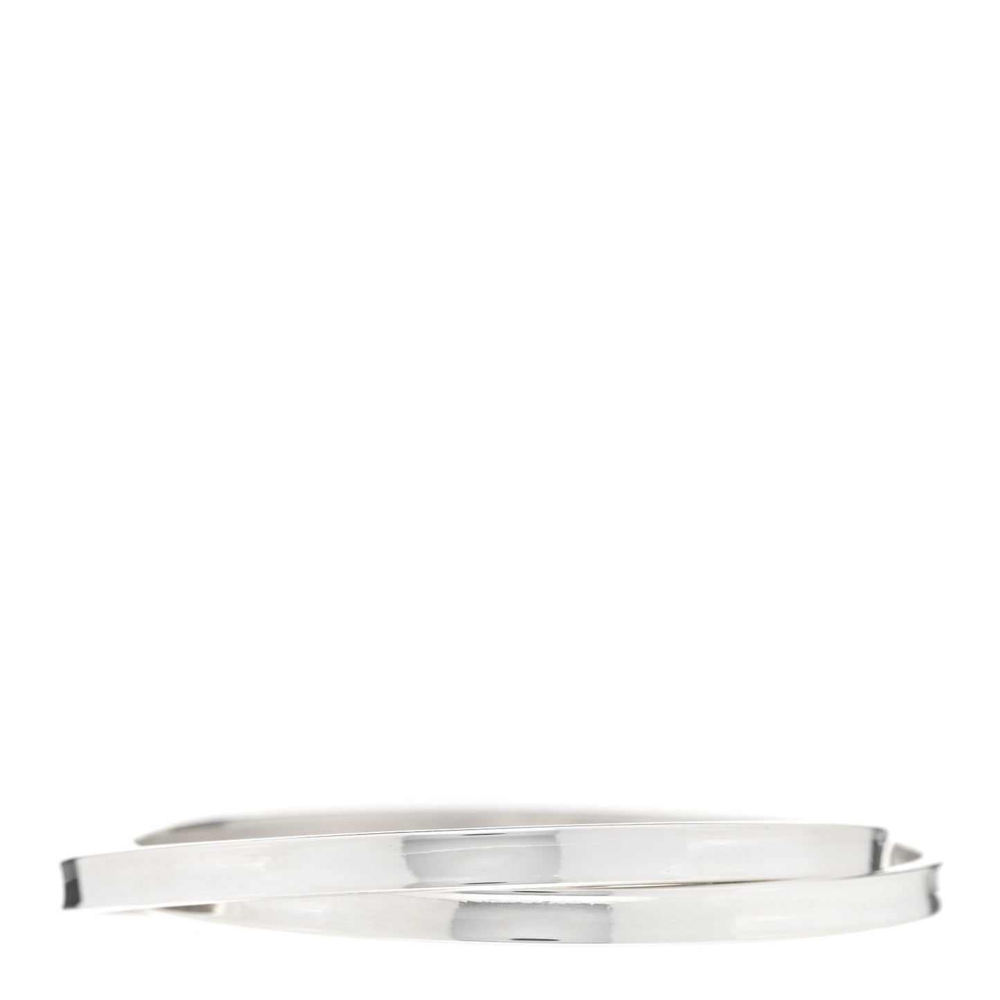 Sterling Silver 1837 Interlocking Bangle Bracelet