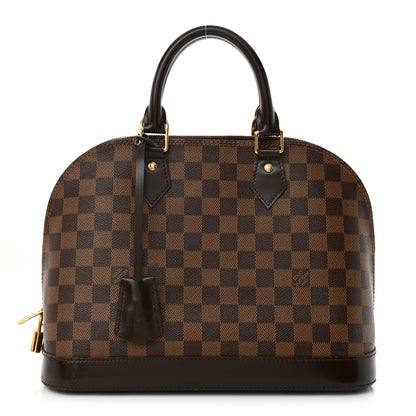 Louis Vuitton Damier Ebene Alma MM 1 of 14