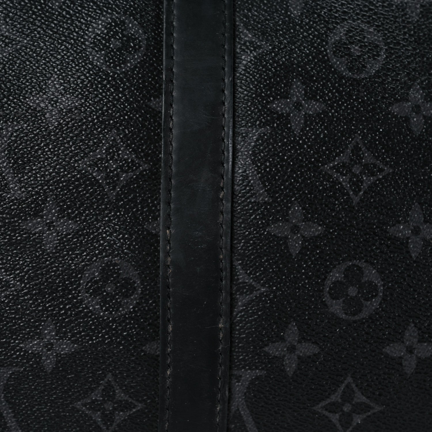Louis Vuitton X FUJIWARA Monogram Eclipse Flash Fragment Keepall Bandouliere 55 14 of 32
