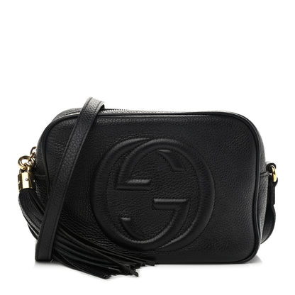 Gucci Pebbled Calfskin Small Soho Disco Bag Black 1 of 11