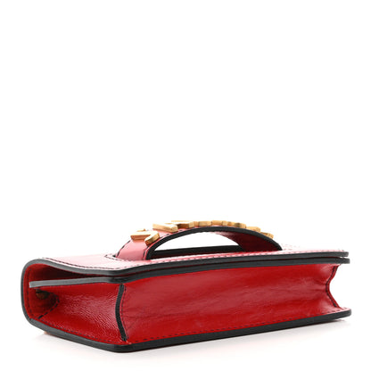 Christian Dior Calfskin Mini J'Adior Chain Flap Bag Spicy Red 4 of 8