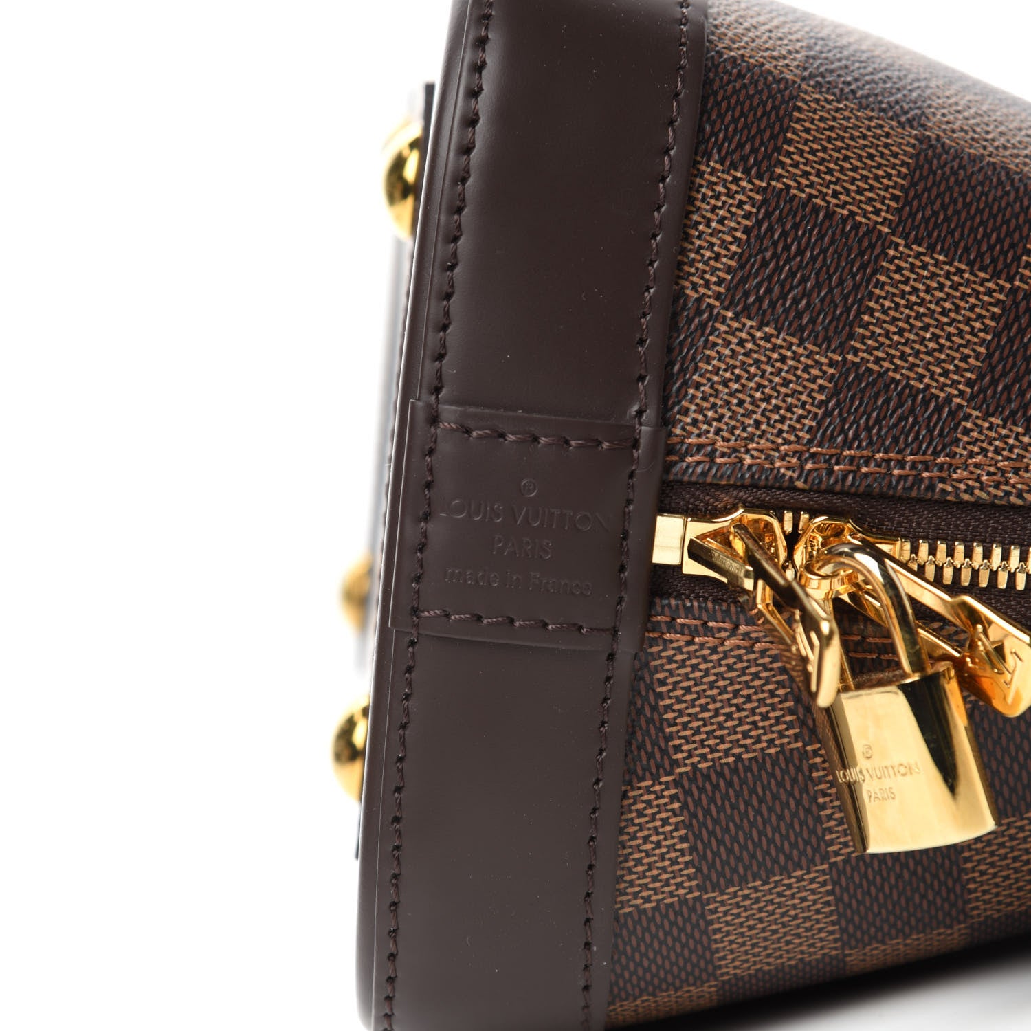Louis Vuitton Damier Ebene Alma PM 8 of 9