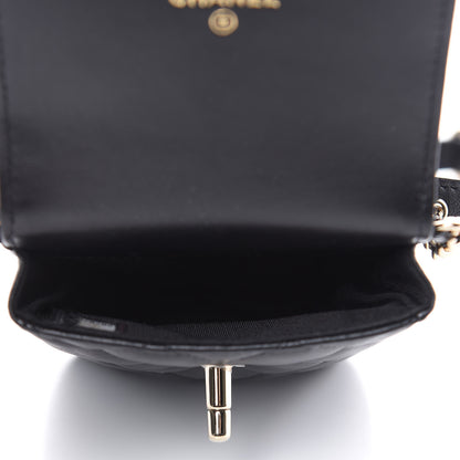 Chanel Lambskin Quilted Belt You Can Waist Bag Black 5 of 12