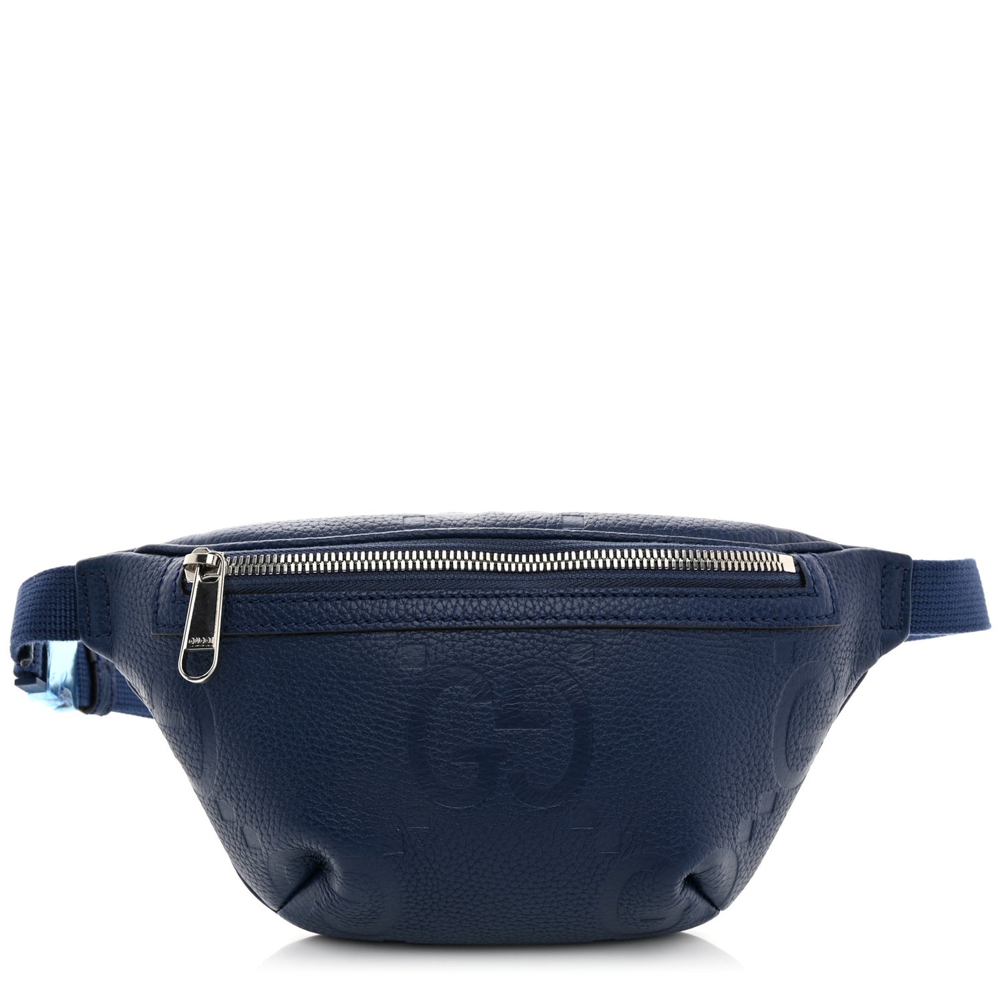 Piuma Calfskin Jumbo GG Embossed Small Belt Bag Royale