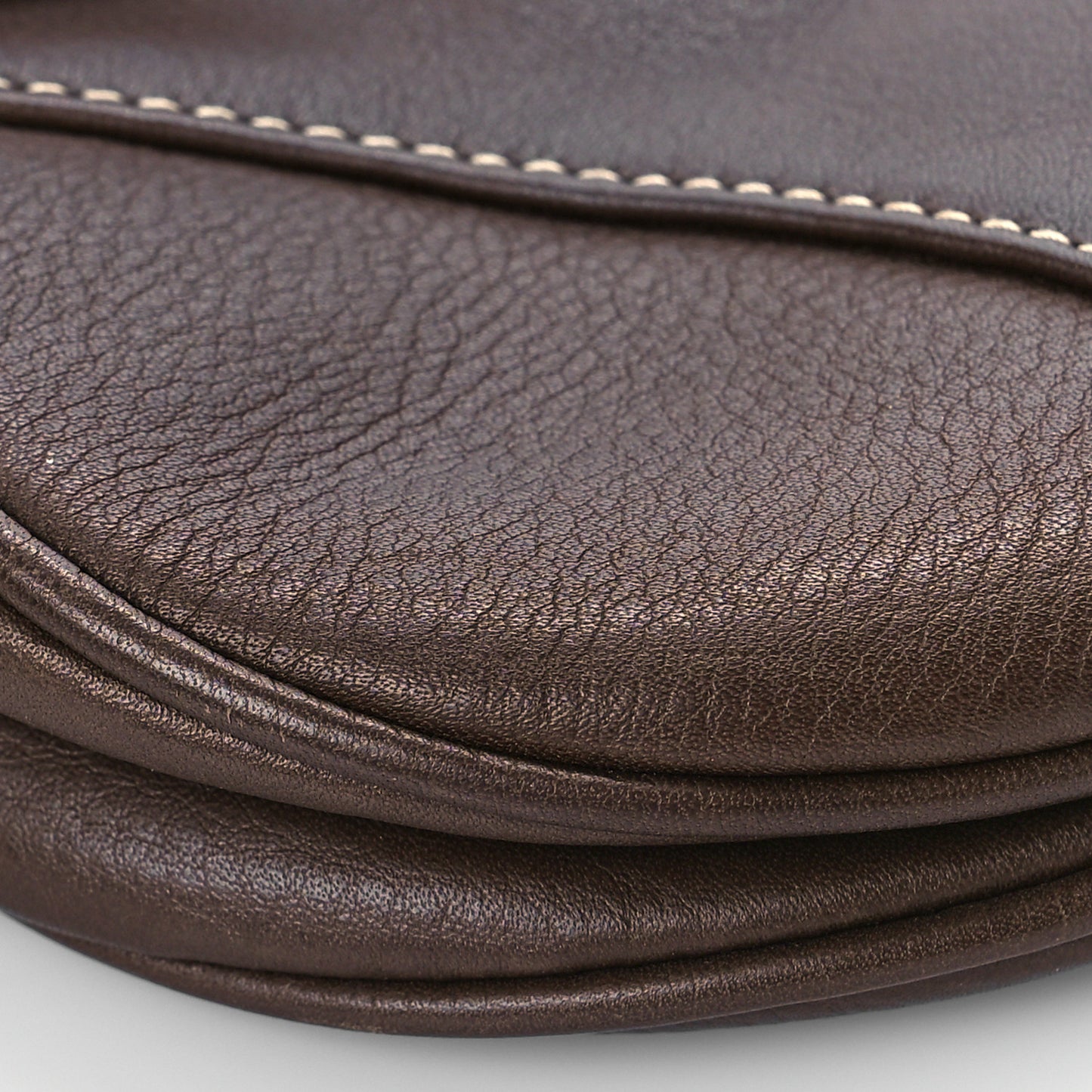 Calfskin Saddle Bag Brown