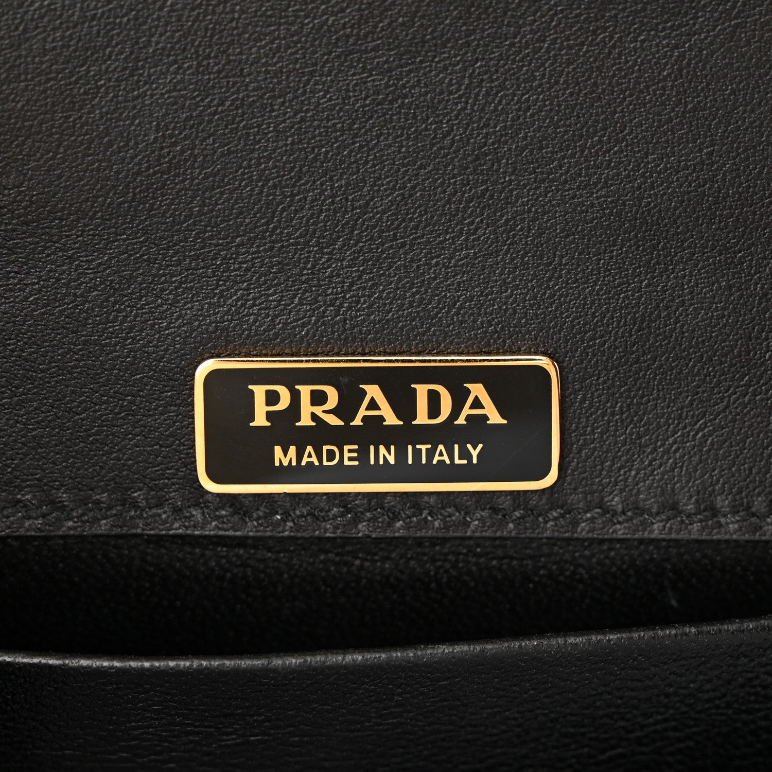 Prada City Calf Saffiano Cahier Bag Black 6 of 10