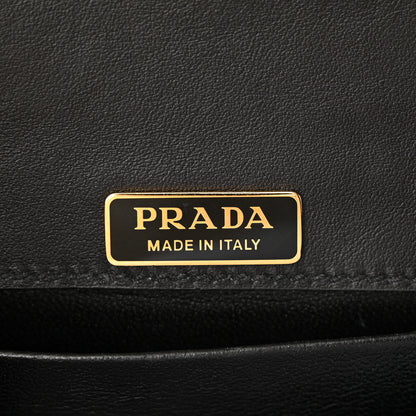 Prada City Calf Saffiano Cahier Bag Black 6 of 10