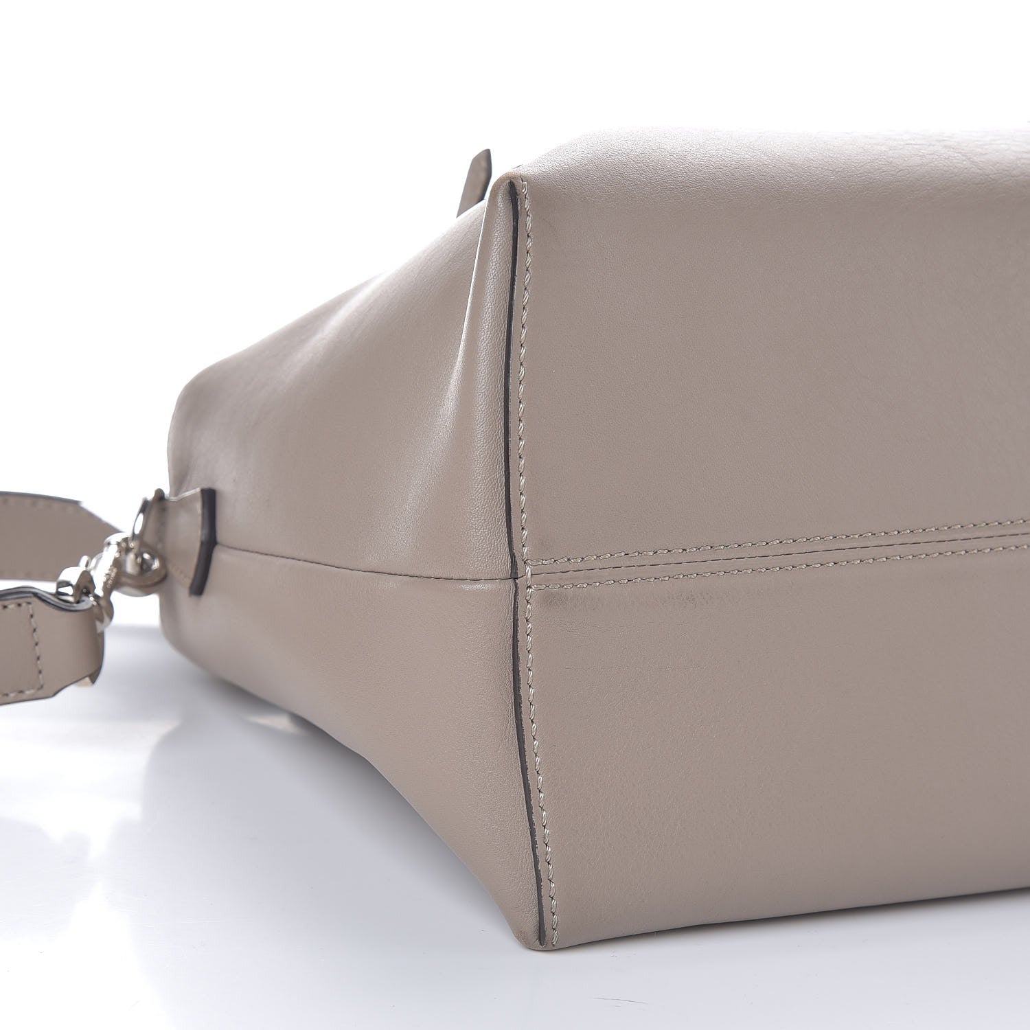 Fendi Vitello Dolce Large By The Way Boston Bag Tortora 10 of 11