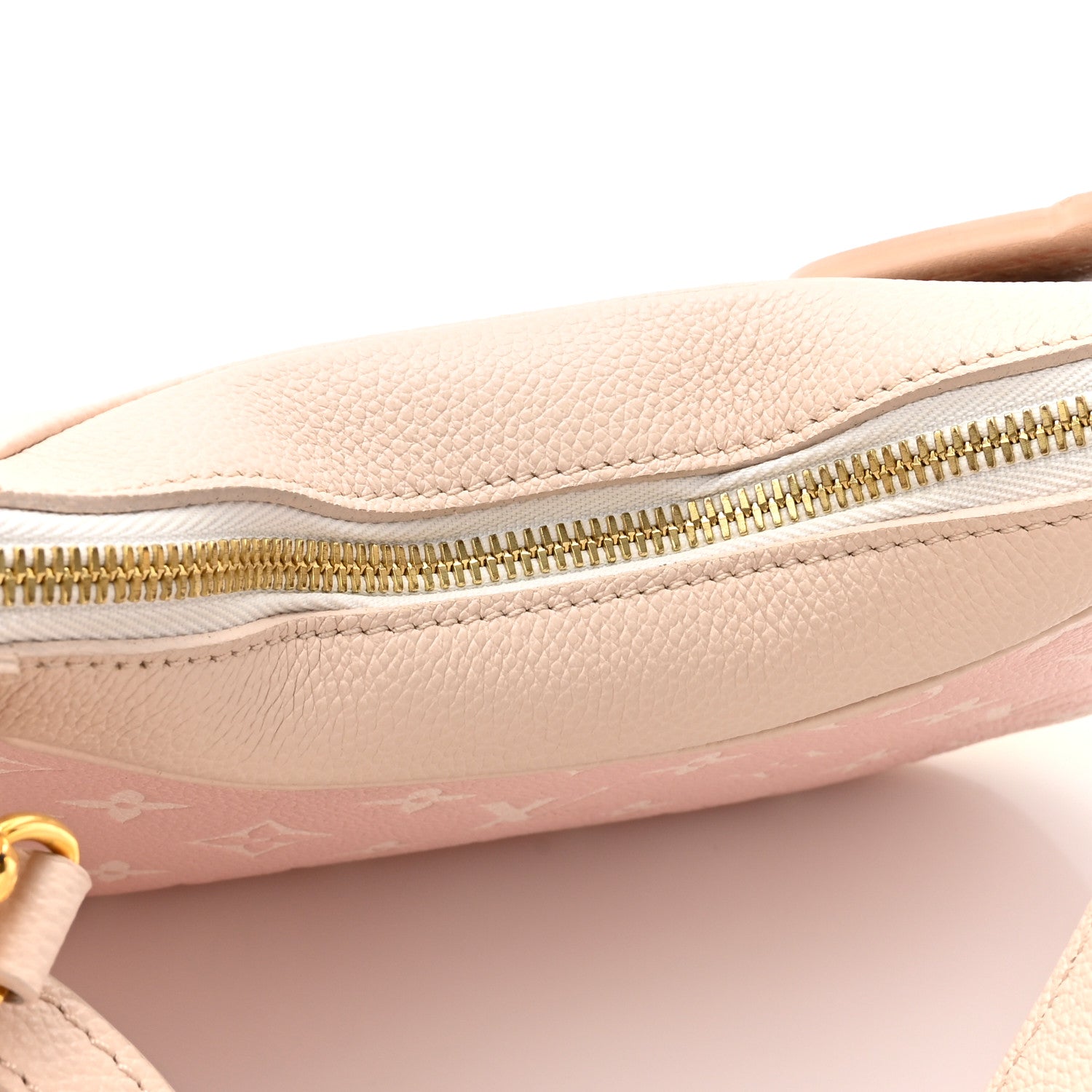 Louis Vuitton Empreinte Monogram Spring in the City Bagatelle NM Pink Beige Yellow 10 of 10