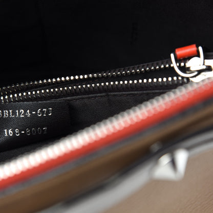 Fendi Vitello Dolce 5 Color Medium By The Way Boston Bag Cuoio Multicolor 15 of 16