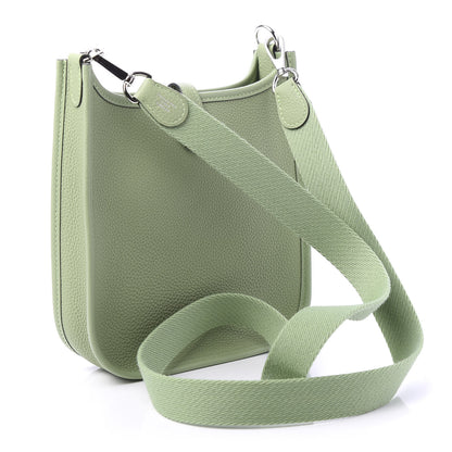 Hermes Taurillon Maurice Evelyne TPM Vert Criquet 3 of 10