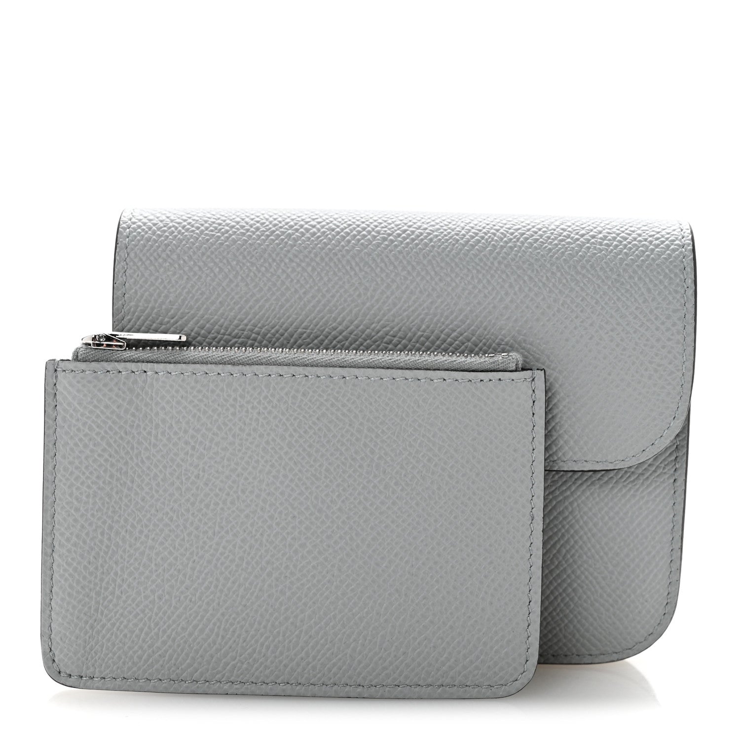 Hermes Epsom Constance Slim Wallet Bleu Glacier 3 of 9