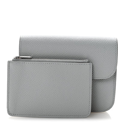 Hermes Epsom Constance Slim Wallet Bleu Glacier 3 of 9