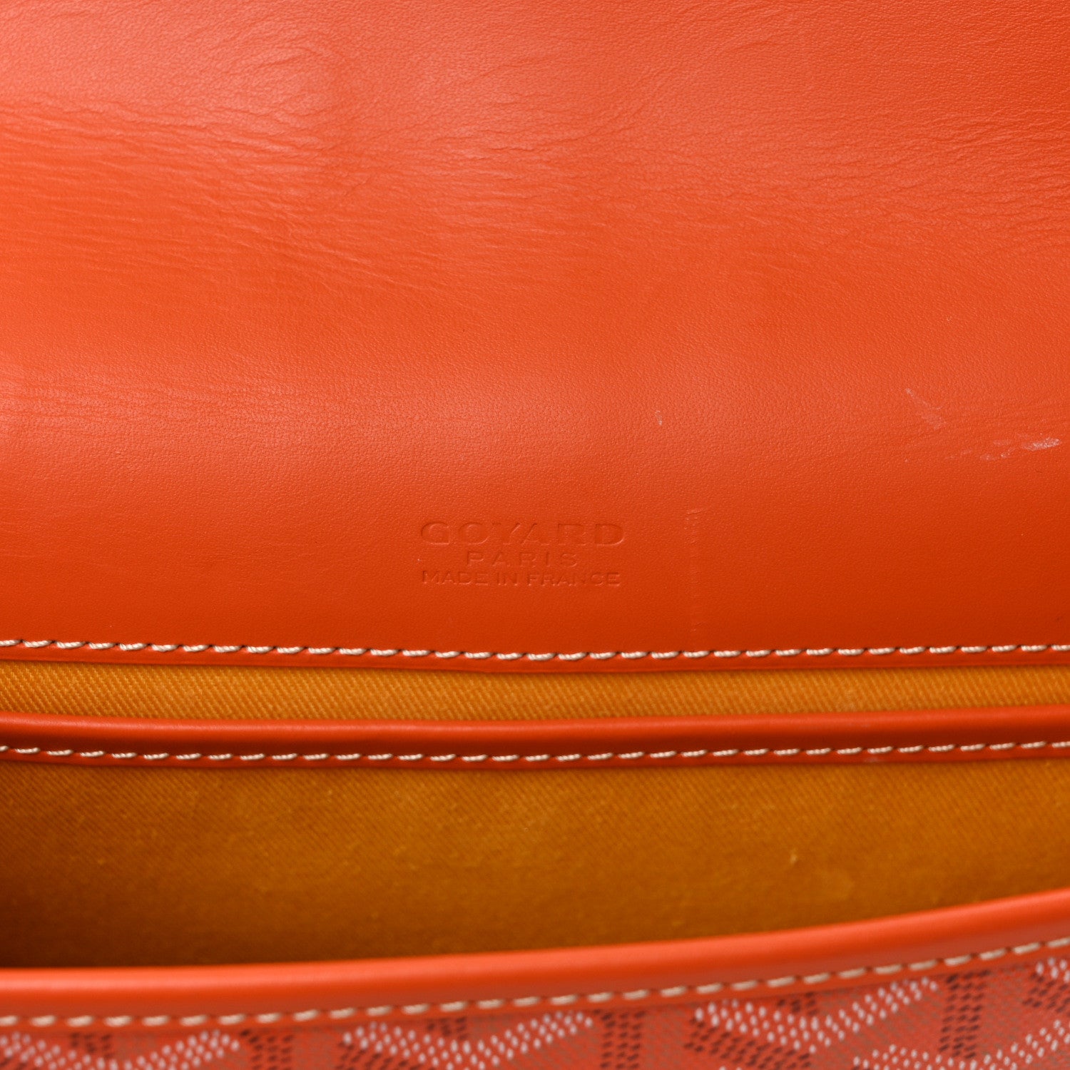 Goyard Goyardine Belvedere II PM Messenger Bag Orange 6 of 10