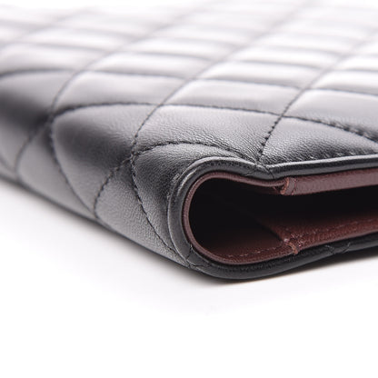 Chanel Lambskin Quilted Large Agenda Cover Black 10 of 12