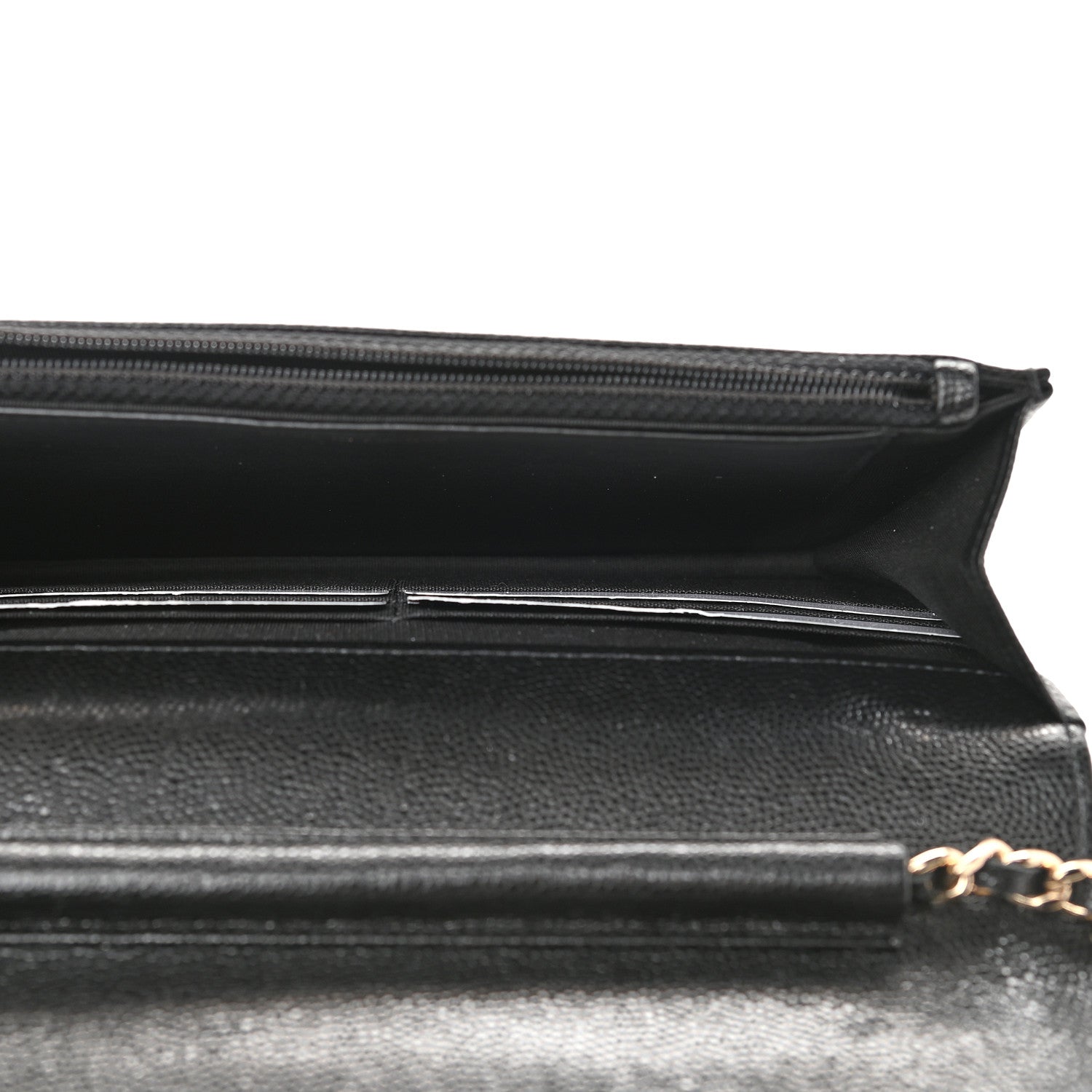 Chanel Caviar Quilted Coco Candy Wallet On Chain WOC Black 5 of 10