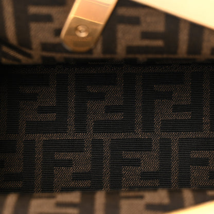 Fendi Vitello Grace Intreccio Nappa Small Fendi First Tortora White Rice 5 of 10