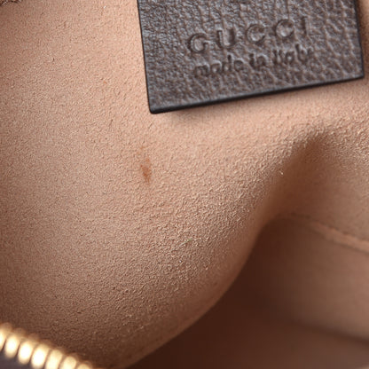Gucci GG Supreme Monogram Web Mini Ophidia Shoulder Bag Brown 8 of 13