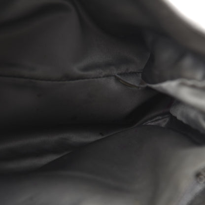Chanel Vinyl Quilted Jumbo Melrose Degrade Flap Black 15 of 16