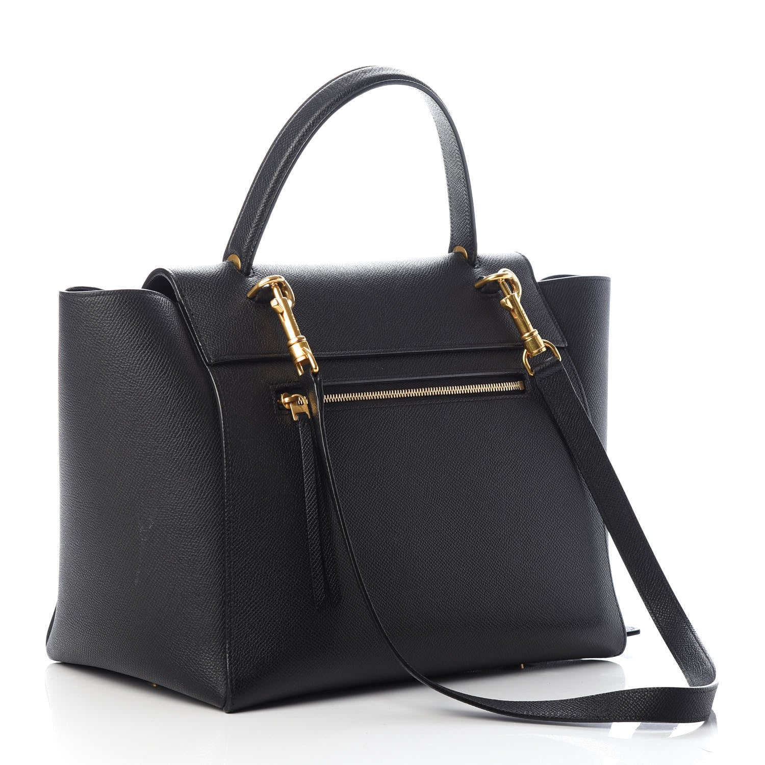 Celine Baby Grained Calfskin Mini Belt Bag Black 3 of 8