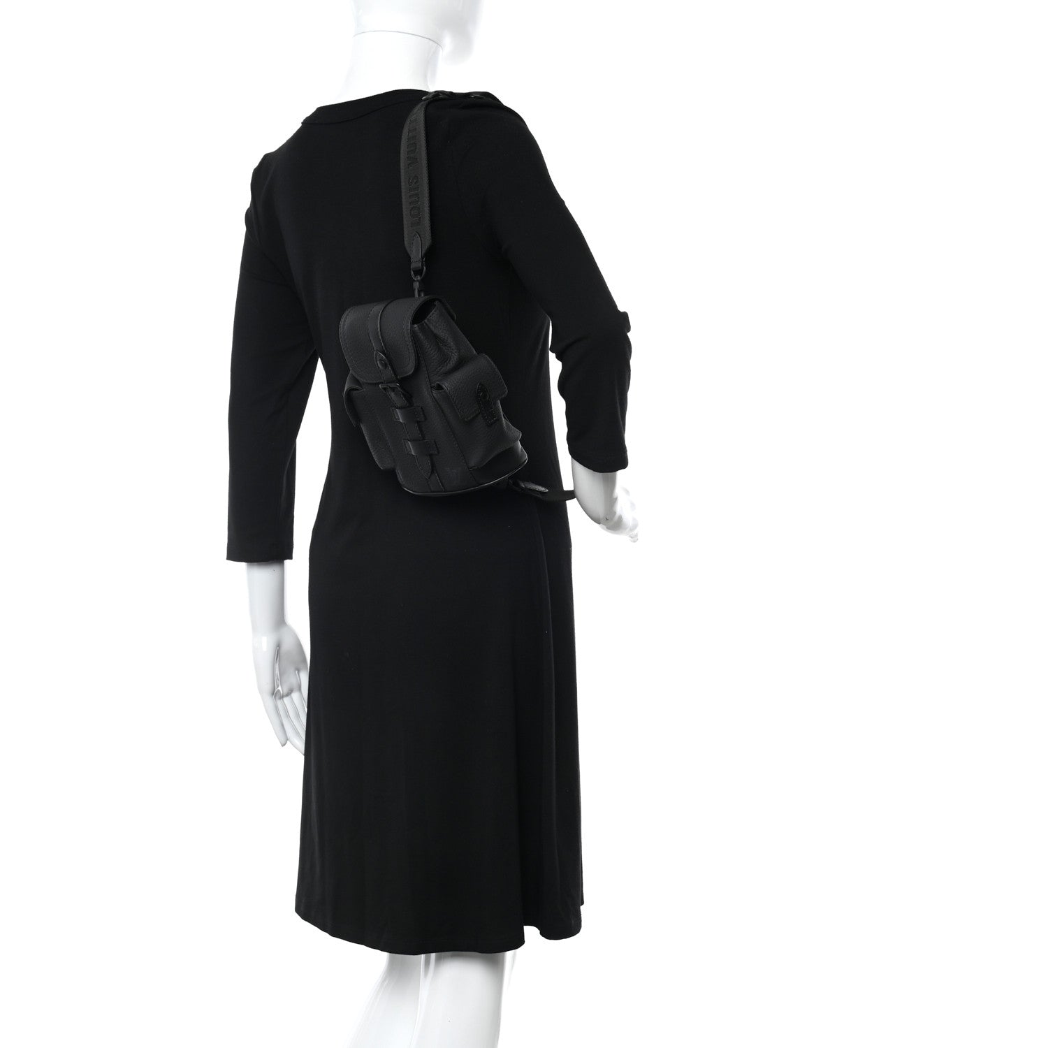 Louis Vuitton Taurillon Christopher XS Backpack Black 2 of 9