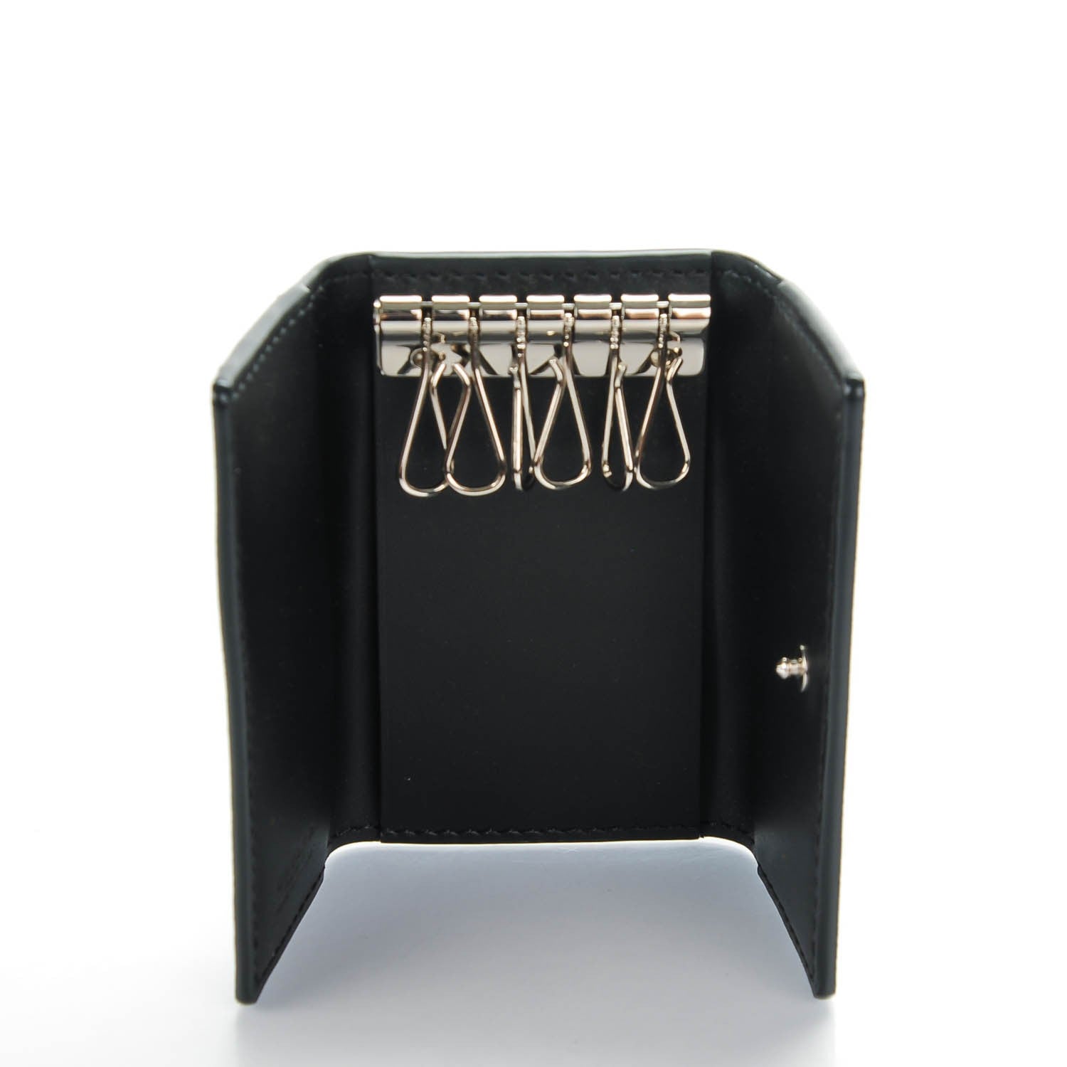 Goyard Goyardine Saint Michel 6 Key Holder Black 5 of 7