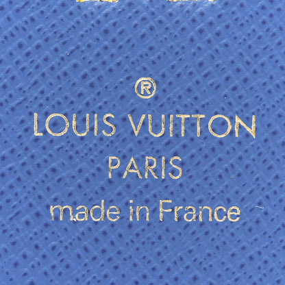 Louis Vuitton Monogram 2019 Christmas Animation Venice Bag Charm Key Ring Blue 3 of 3