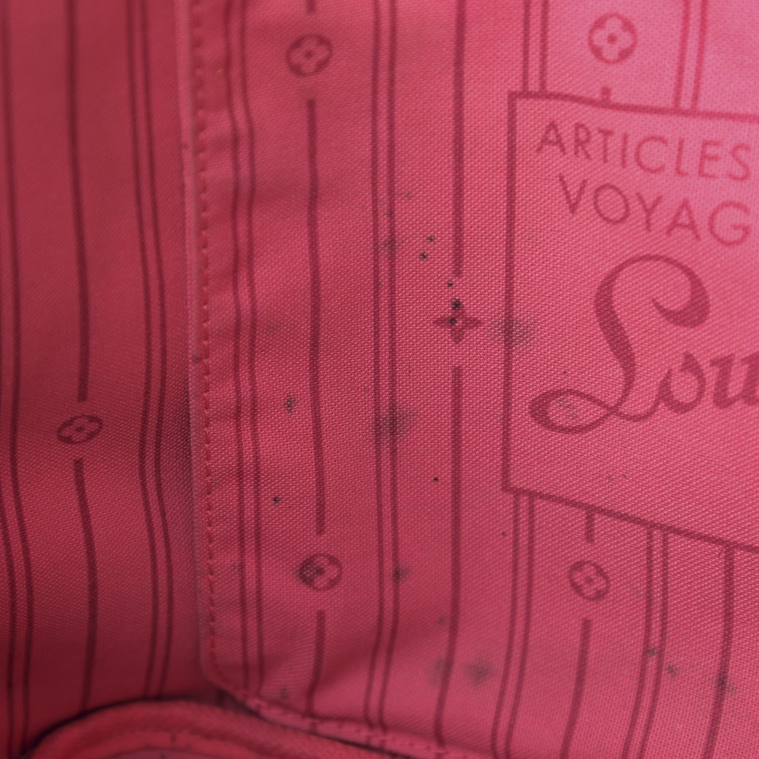 Louis Vuitton Monogram Roses Neverfull MM 13 of 18