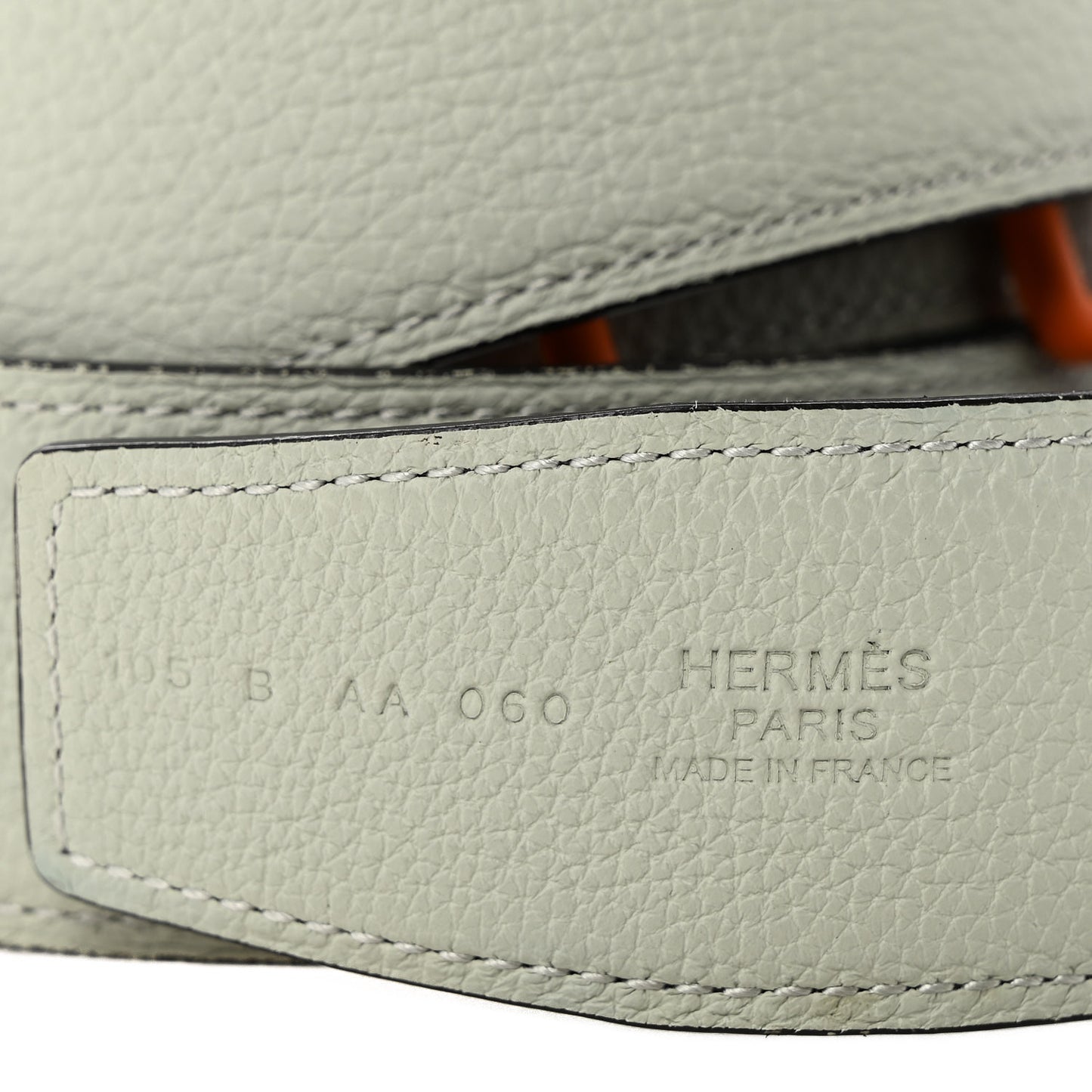 Box Togo Rubber 38mm Tonight Reversible Belt 105 42 Chocolate Gris Neve Orange
