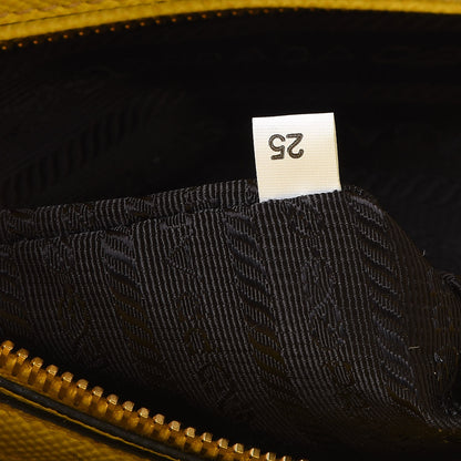 Prada Saffiano Studded Bijou Tote Girasole 9 of 17