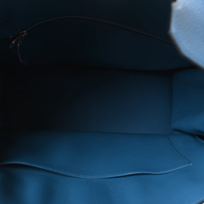 Hermes Togo Birkin 35 Bleu Izmir 5 of 10
