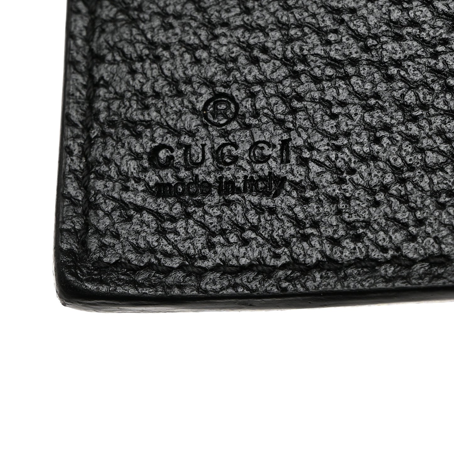 Calfskin Boar Effect GG Marmont Long Wallet Black