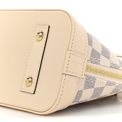 Louis Vuitton Damier Azur Braided Alma BB 7 of 8