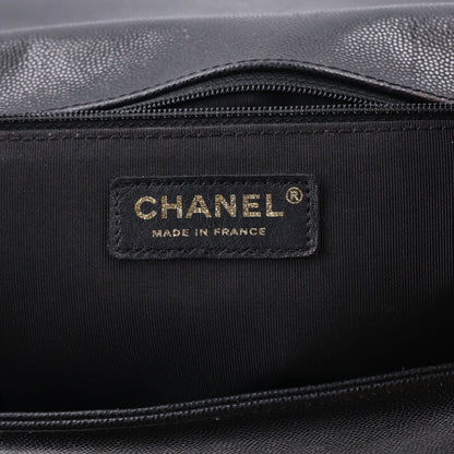 Chanel Caviar Quilted Large Boy Flap Black 6 of 10