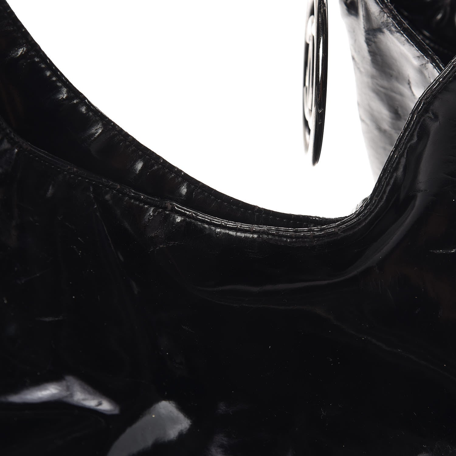 Chanel Vinyl XL Coco Cabas Black 14 of 17