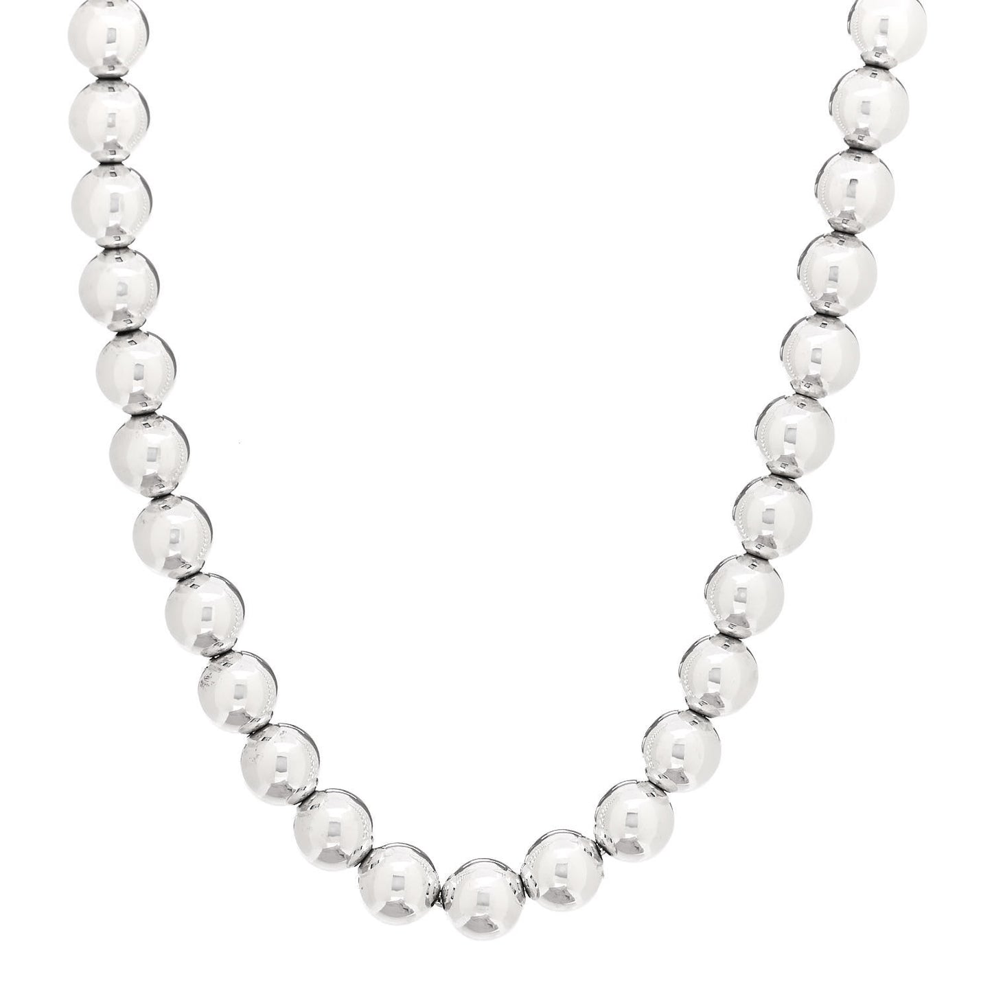 Sterling Silver 10mm HardWear Ball Necklace