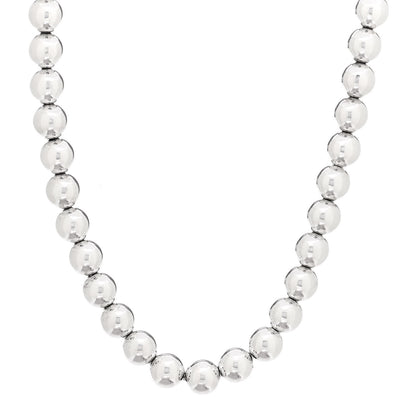 Tiffany Sterling Silver 10mm HardWear Ball Necklace 1 of 5