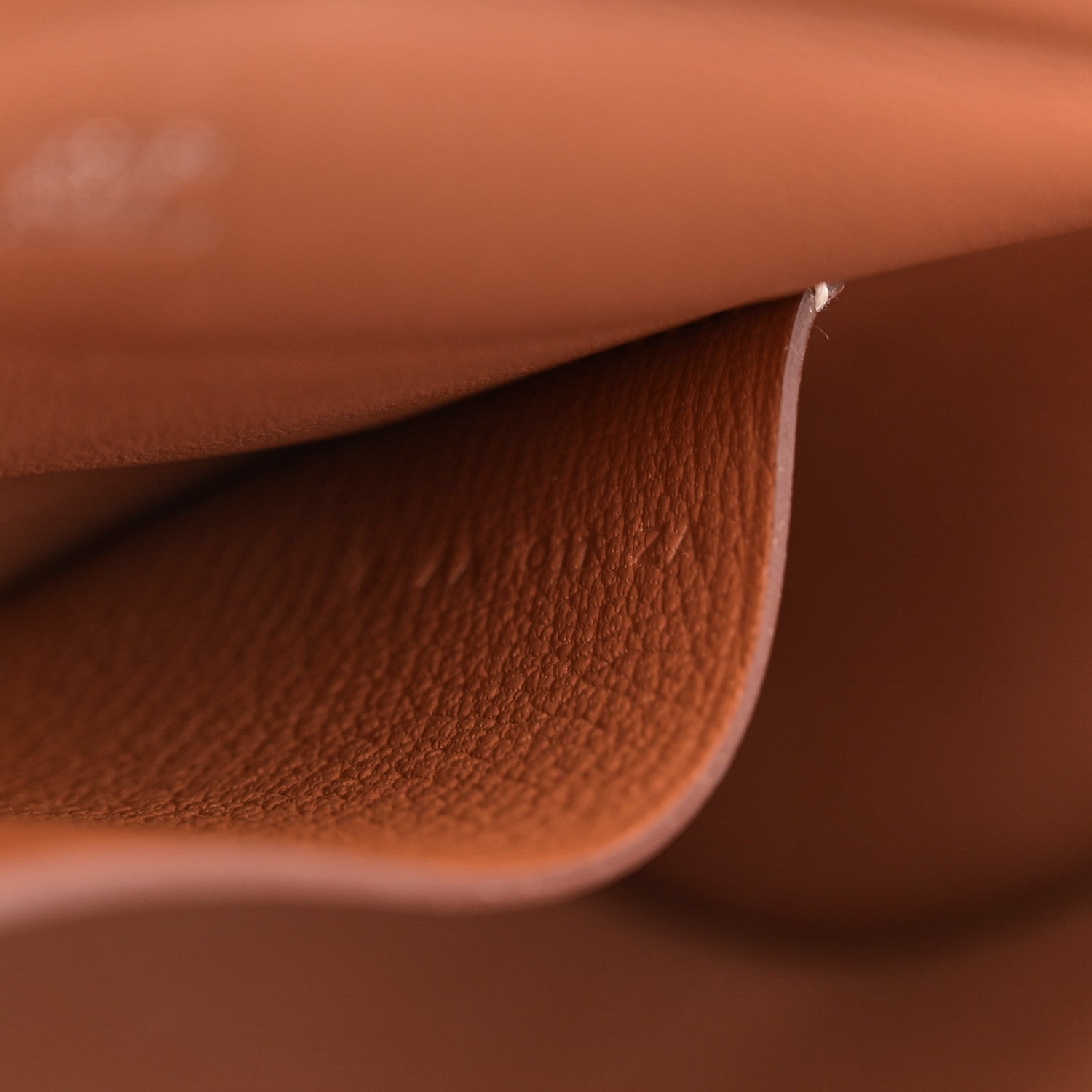 Hermes Barenia Faubourg Videpoches Fauve Gold 7 of 12