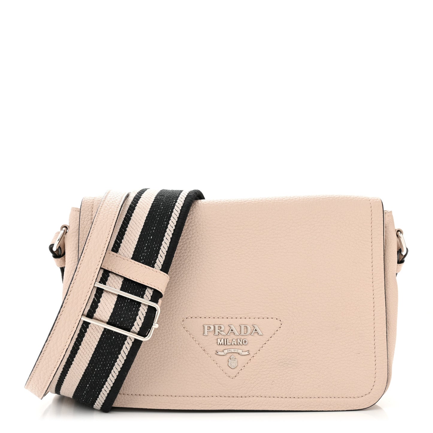 Vitello Daino Soft Flap Crossbody Ninfea