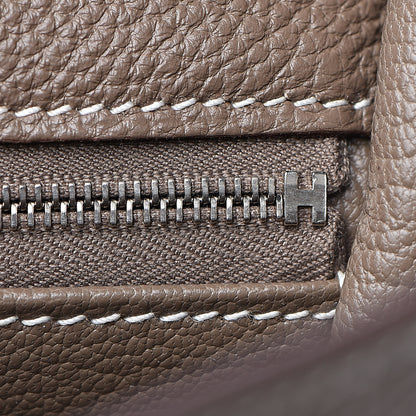 Hermes Togo Kelly Retourne 35 Etoupe 14 of 27