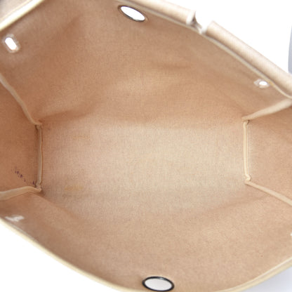 Hermes Toile Vache Calfskin Herbag 40 GM Natural 9 of 16