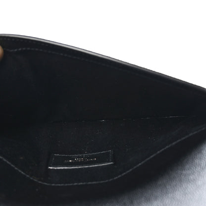 Saint Laurent Grain De Poudre Uptown Pouch Black 5 of 8