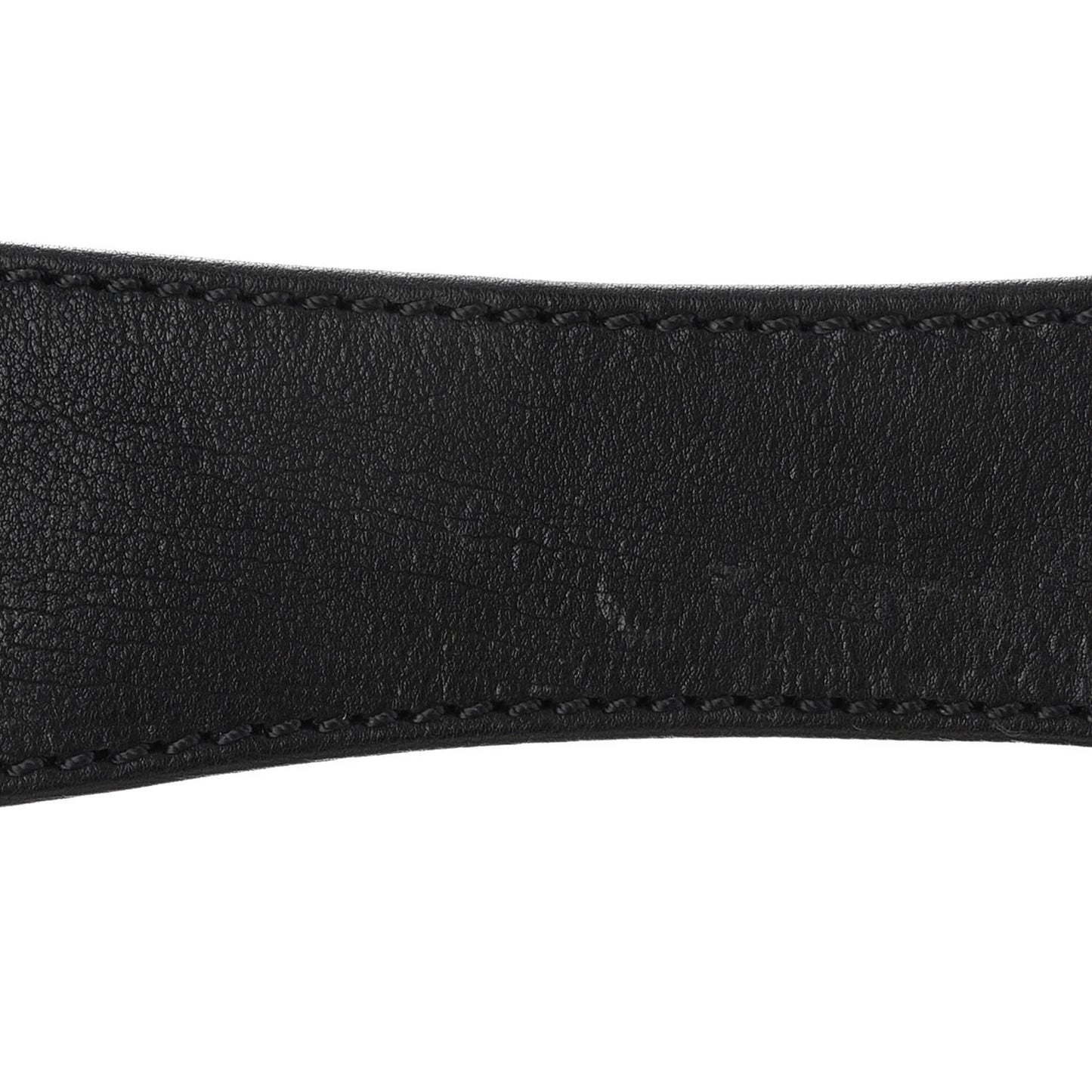 Calfskin Diamond Stitch Accordion Flap Black