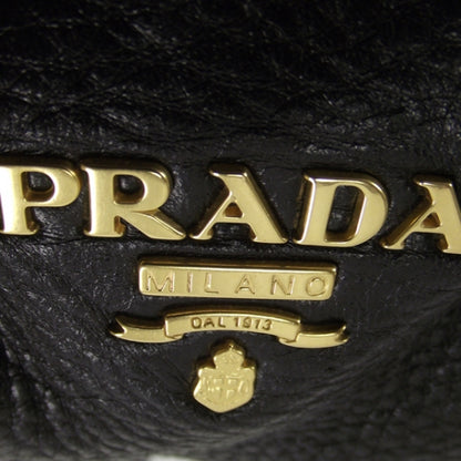 Prada Cervo Satchel Nero 11 of 12