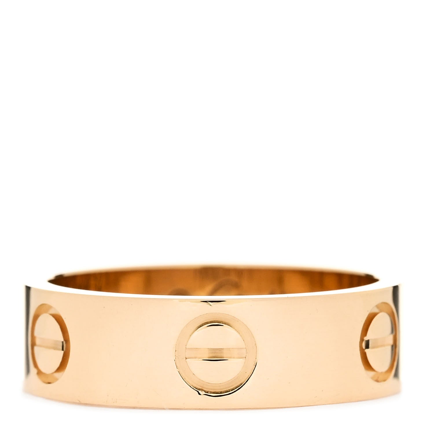 Cartier 18K Yellow Gold 5.5mm LOVE Ring 52 6 1 of 4