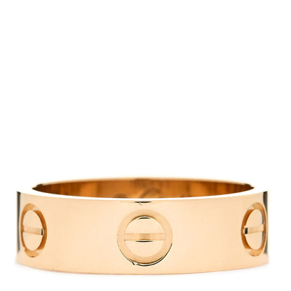 Cartier 18K Yellow Gold 5.5mm LOVE Ring 52 6 1 of 4