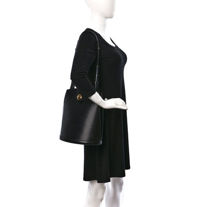 Louis Vuitton Epi Cluny Black 2 of 8