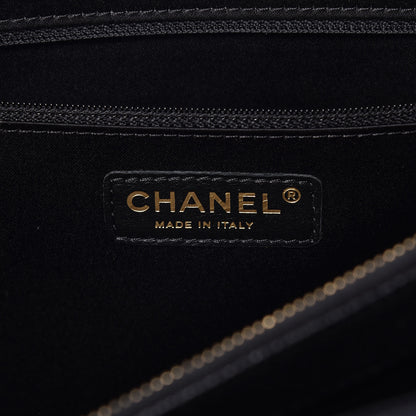 Chanel Caviar Quilted XL Grand Shopping Tote GST Black 8 of 13